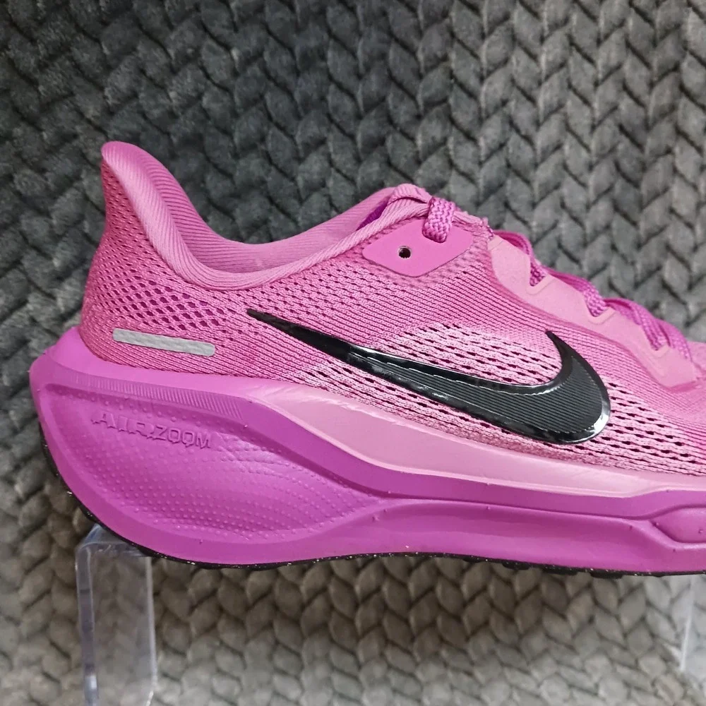 Nike Air Zoom Pegasus 41 Cosmic Fuchsia Off-Noir GS Running Shoes Sz 5Y Wmns 6.5